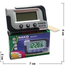 Часы в машину многофункциональные NAKO NA-617A - фото 200706