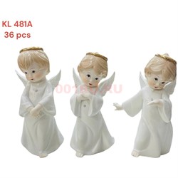Ангелочки фарфоровые (KL-481A) высота 18 см - фото 201174
