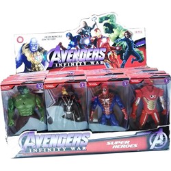 Супергерои фигурки 1 размер Avengers Infinity War 24 шт/упаковка - фото 201838