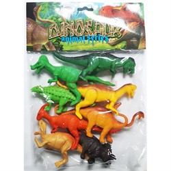 Набор Динозавров 8-в-1 Dinosaur Animal Series (2002-6) - фото 202309