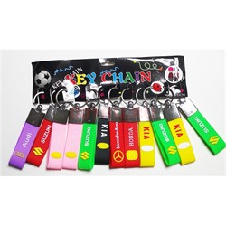 Брелки резиновые (KL-1556) «Марки машин» - фото 203315