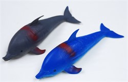 Игрушка резиновая «Дельфины» 20 шт/упаковка - фото 203342