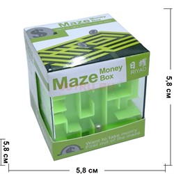 Головоломка Maze с шариком 58 мм 12 шт/упаковка - фото 204129
