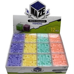 Игрушка головоломка Maze 35 мм 12 шт/упаковка - фото 204351