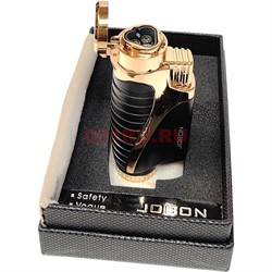 Зажигалка Jobon 3 огня газовая турбированная 4 цвета - фото 205632