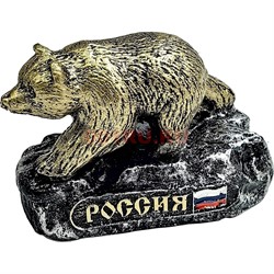 Фигурка «Медведь Россия» 4,7 см высота - фото 206841