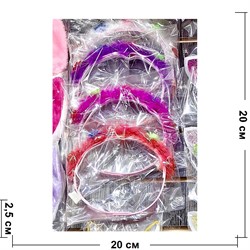 Диадема светящаяся ободок цвета в ассортименте - фото 206874
