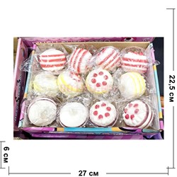 Антистресс мялка «торт» 12 шт/упаковка - фото 207011