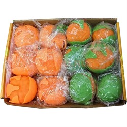 Антистресс «апельсин» с гидрогелем 12 шт/упаковка - фото 207012