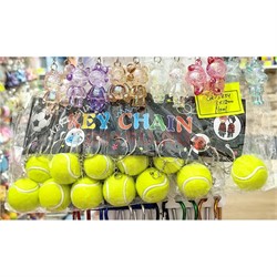 Брелок мячик (GK-3884) для тенниса 120 шт/блок - фото 207024