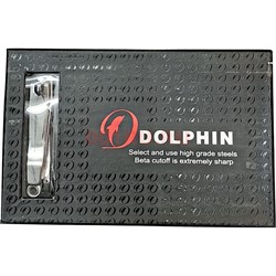 Кусачки для ногтей Dolphin 75 мм с пилочкой 12 шт/упаковка - фото 207400