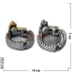 Пепельница Крепость из гипса - фото 210410