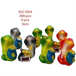 Набор змеи из полистоуна (KLC-5214) символ 2025 года 8 см высота - фото 212249