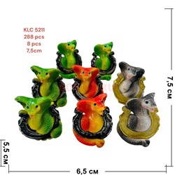 Набор змеи из полистоуна (KLC-5211) символ 2025 года 7,5 см высота - фото 212258