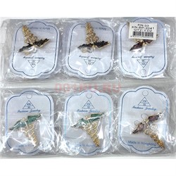 Брошь со стразами (BP-2041) Змея символ 2025 года 12 шт/упаковка - фото 213006 Брошь со стразами (BP-2041) Змея символ 2025 года 12 шт/упаковка - фото 213006