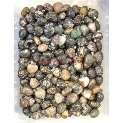 Сердце 15x15 мм из родонита - фото 215697