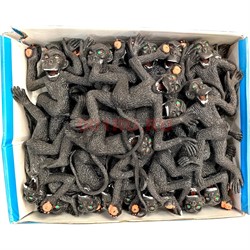 Игрушка резиновая Обезьяна 24 шт/упаковка - фото 216503