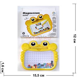Игра магнитная на доске Краб 18 шт/упаковка - фото 216557