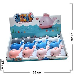 Игрушка инерционная Маленький Кит 12 шт/упаковка - фото 216658