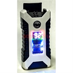 Зажигалка USB двойной разряд с фонариком 3 режима - фото 218835