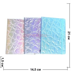 Блокнот цветной (GK-6913) с узорами и рисунками размер А5 - фото 220371