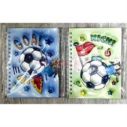 Блокнот 15х11 см футбол 12 шт/упаковка (GK-6879) - фото 220383