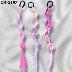 Резинка с канекалоном (DA-3167) 6 цветов 12 шт/упаковка - фото 220900
