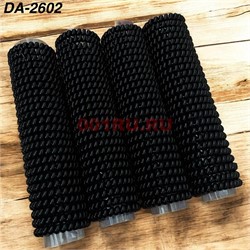 Резинка пружинка (DA-2602) черная 6 см 100 шт/упаковка - фото 220939