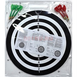 Дартс 35 см с 6 дротиками - фото 221114