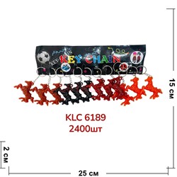Брелок пластмассовый (KLC-6189) Лошадки 3 цвета 120 шт/блок - фото 221425