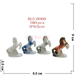 Лошадь на дыбах из фарфора (KLC-6066) символ 2026 года - фото 221455 Лошадь на дыбах из фарфора (KLC-6066) символ 2026 года - фото 221455