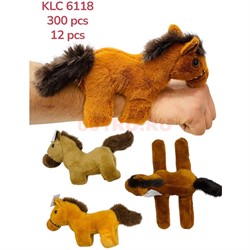 Браслет двойной на руку Лошадка (KLC-6118) символ 2026 года - фото 221612