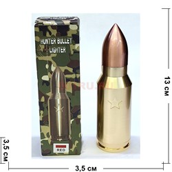 Зажигалка газовая настольная Пуля 13 см высота - фото 221673 Зажигалка газовая настольная Пуля 13 см высота - фото 221673