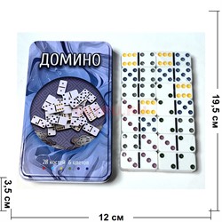 Домино 28 костей 6 цветов - фото 221699