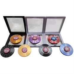 Спиннер «бензин» металлический в коробочке - фото 221840