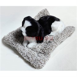 Игрушка мягкая Собака большая на подстилке гавкает 12 шт/упаковка - фото 221929