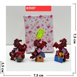 Лошадки из полистоуна (3597) в ассортименте 8 шт/упаковка - фото 222315