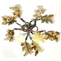 Брелок из оникса «лошадь» 10 шт/бл - фото 222507