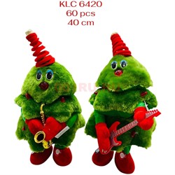 Музыкальная игрушка Елка с инструментами (KLC-6420) высота 40 см - фото 222542