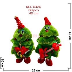 Музыкальная игрушка Елка с инструментами (KLC-6420) высота 40 см - фото 222543