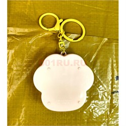 Брелок пластмассовый Лапка с карабином 50 шт/упаковка (подушечки щелкают) - фото 222546