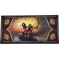 Нарды деревянные 60 см рисунки в ассортименте (новая печать) - фото 222562