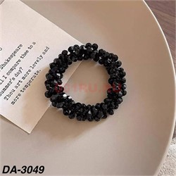 Резинка для волос (DA-3049) черная из полимерных материалов 100 шт/упаковка - фото 222593 Резинка для волос (DA-3049) черная из полимерных материалов 100 шт/упаковка - фото 222593