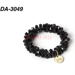 Резинка для волос (DA-3049) черная из полимерных материалов 100 шт/упаковка - фото 222595 Резинка для волос (DA-3049) черная из полимерных материалов 100 шт/упаковка - фото 222595