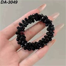 Резинка для волос (DA-3049) черная из полимерных материалов 100 шт/упаковка - фото 222596 Резинка для волос (DA-3049) черная из полимерных материалов 100 шт/упаковка - фото 222596