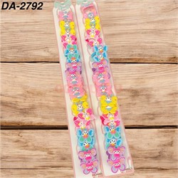 Резинки детские (DA-2792) для волос «цветочки» 100 пар/упаковка - фото 222667