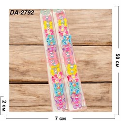 Резинки детские (DA-2792) для волос «цветочки» 100 пар/упаковка - фото 222668 Резинки детские (DA-2792) для волос «цветочки» 100 пар/упаковка - фото 222668