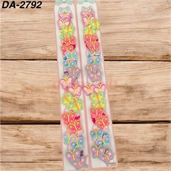 Резинки детские (DA-2792) для волос «бабочки 2 вариант» 100 пар/упаковка - фото 222671