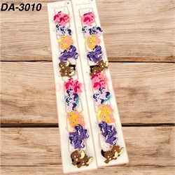 Резинки детские (DA-3010) для волос «пони единороги» 100 пар/упаковка - фото 222686 Резинки детские (DA-3010) для волос «пони единороги» 100 пар/упаковка - фото 222686