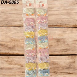 Резинки детские (DA-2885) для волос «лапки» 100 пар/упаковка - фото 222707